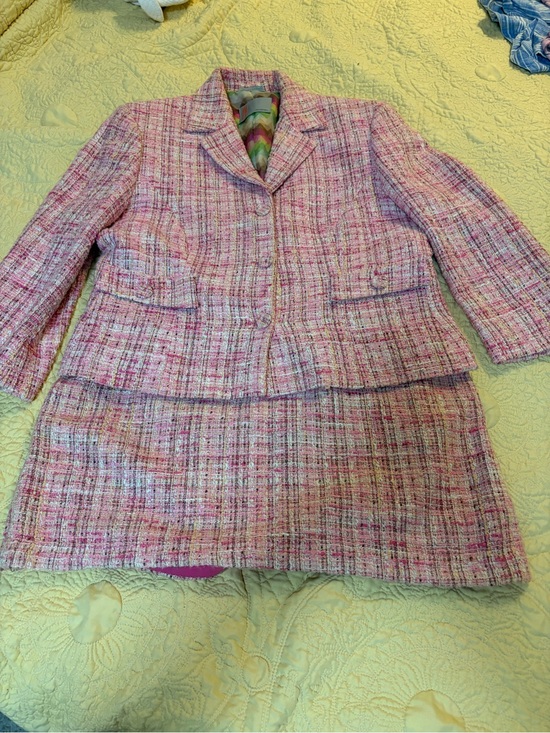 Missoni Jackets & Blazers - Missoni Pink Tweed Blazer and Skirt Set
